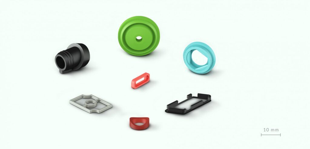 3D Renderings unterschiedlicher Dichtungen