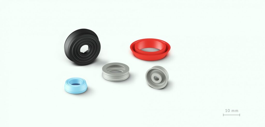 3D Renderings unterschiedlicher Manschetten